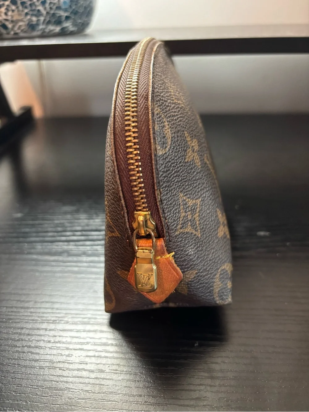 Authentic Louis Vuitton Monogram Cosmetic Pouch-PM